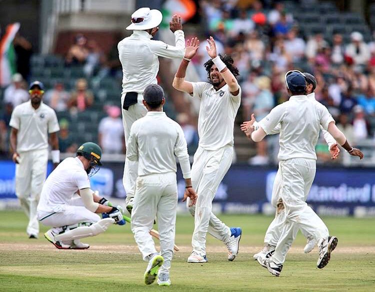 "The bowlers were the biggest positive; we haven't done 60 wickets in the past. We want to correct certain mistakes. That lower-order showed character. This win feels great," Kohli told the media at the end of the match. India beat South Africa,India trash South Africa,India vs South Africa,india vs south africa 3rd test 2018,Virat Kohli