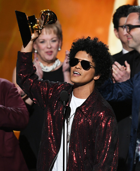 Bruno Mars' That's What I Like Wins Song Of The Year At 60th Grammy ...