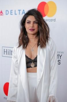 Priyanka Chopra attends the 2018 Pre-GRAMMY Gala & GRAMMY Salute to Industry Icons presented by Clive Davis and The Recording Academy honoring Shawn 