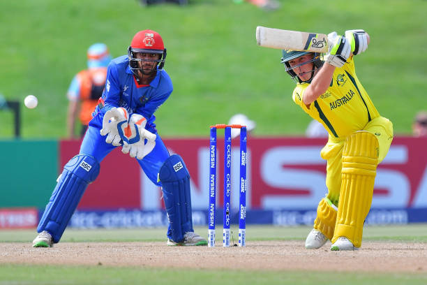 Edwards, whose innings was laced with eight boundaries and two hits over the fence, was involved in a 77-run third wicket stand with skipper Jason Sangha (26). U-19 WC,Australia defeat Afghanistan,Australia vs Afghanistan,Hagley Oval,U-19 WC pics,U-19 WC images,U-19 WC stills,U-19 WC pictures,U-19 WC photos