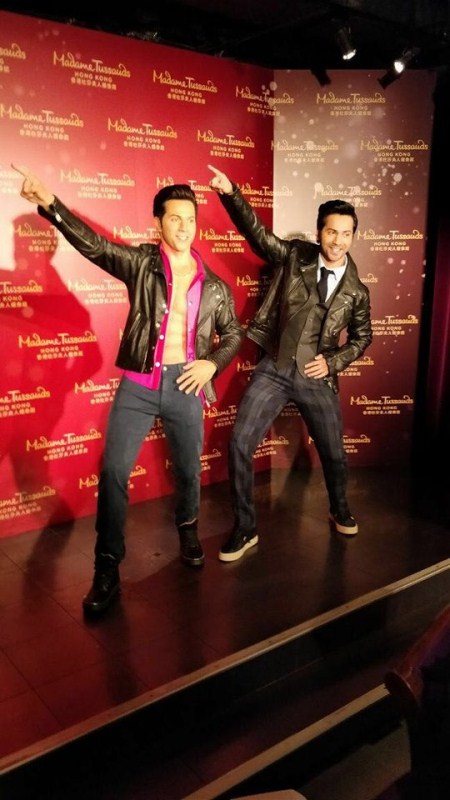 Varun Dhawan is the youngest name from Bollywood to have a wax figure at Hong Kong's Madame Tussauds. The actor says this was one dream that he has always had since childhood and he is happy to see that it is coming true now. Varun Dhawan,actor Varun Dhawan,Varun Dhawan wax statue,Varun Dhawan statue,Varun Dhawan wax statue pics,Varun Dhawan wax statue images,Varun Dhawan wax statue stills,Varun Dhawan wax statue pictures,Varun Dhawan wax statue photos
