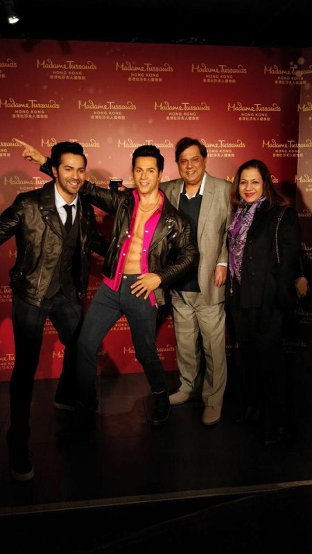"It is a massive honour. It's a kind of love and appreciation that I am getting my figure at Madame Tussauds Hong Kong. Also, I am the youngest actor in the attraction. That is a massive honour. I am definitely excited as I got my parents and sister to travel with me to see this. Varun Dhawan,actor Varun Dhawan,Varun Dhawan wax statue,Varun Dhawan statue,Varun Dhawan wax statue pics,Varun Dhawan wax statue images,Varun Dhawan wax statue stills,Varun Dhawan wax statue pictures,Varun Dhawan wax statue photos