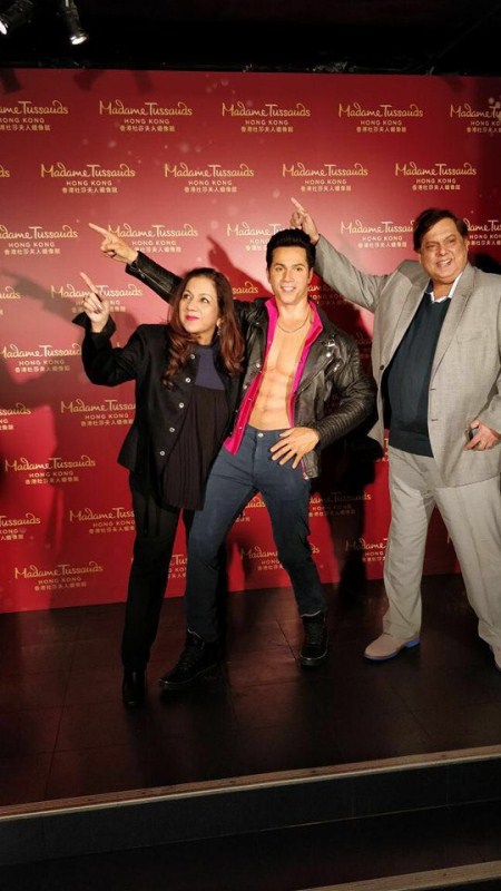 The actor, who made his Bollywood debut with Karan Johar's "Student of the Year" along with Alia Bhatt and Sidharth Malhotra, went on to feature in films like "Main Tera Hero", "Humpty Sharma Ki Dulhania", "Badlapur", "Badrinath Ki Dulhania" and "Judwaa 2". Varun Dhawan,actor Varun Dhawan,Varun Dhawan wax statue,Varun Dhawan statue,Varun Dhawan wax statue pics,Varun Dhawan wax statue images,Varun Dhawan wax statue stills,Varun Dhawan wax statue pictures,Varun Dhawan wax statue photos