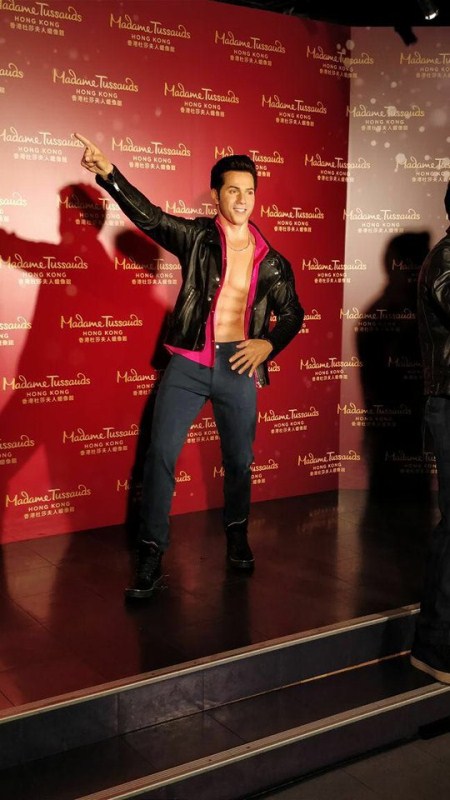 Varun said: "First of all, 'October' is not a cliched love story, which is very new for this generation. I'm not going to say it's a happy love story or a sad love story, but it is something very new and something I want to do," Varun said. Varun Dhawan,actor Varun Dhawan,Varun Dhawan wax statue,Varun Dhawan statue,Varun Dhawan wax statue pics,Varun Dhawan wax statue images,Varun Dhawan wax statue stills,Varun Dhawan wax statue pictures,Varun Dhawan wax statue photos