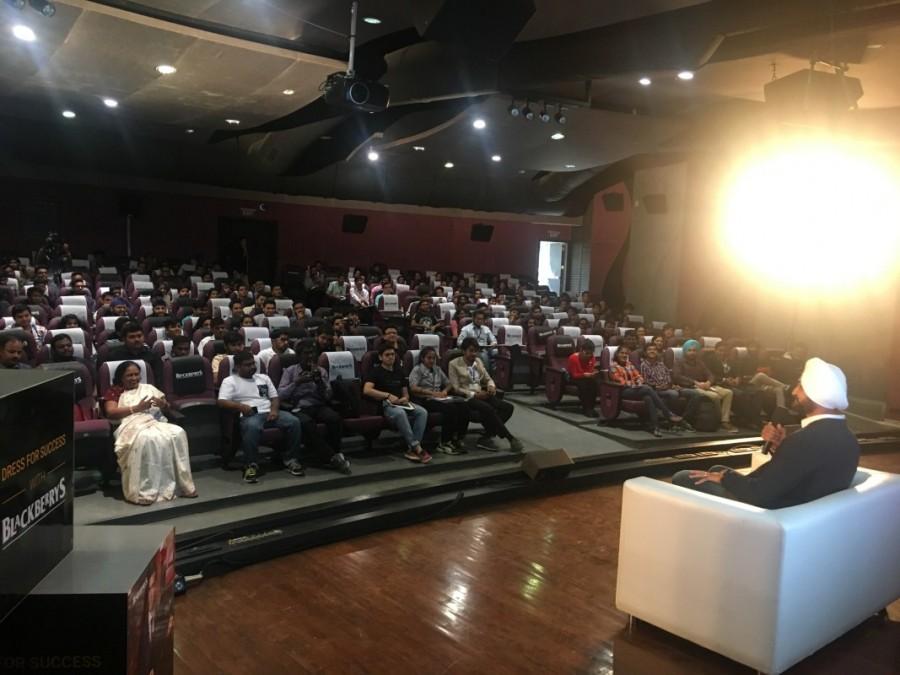 Sandeep narrated the ups and downs of his life to a full house auditorium at the campus. He spoke about some of the unknown facets of his professional and personal life. Sandeep Singh,Sandeep Singh at IIT's E-Summit,at IIT's E-Summit,Soorma