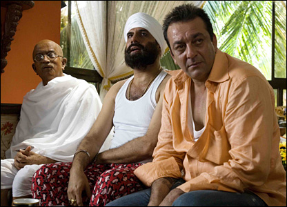 Sanjay created a frenzy as he revisited Gandhiji's philosophy's with his 2006's release Lage Raho Munna Bhai. Mahatma Gandhi,Mahatma Gandhi death anniversary,Sanjay Dutt,actor Sanjay Dutt