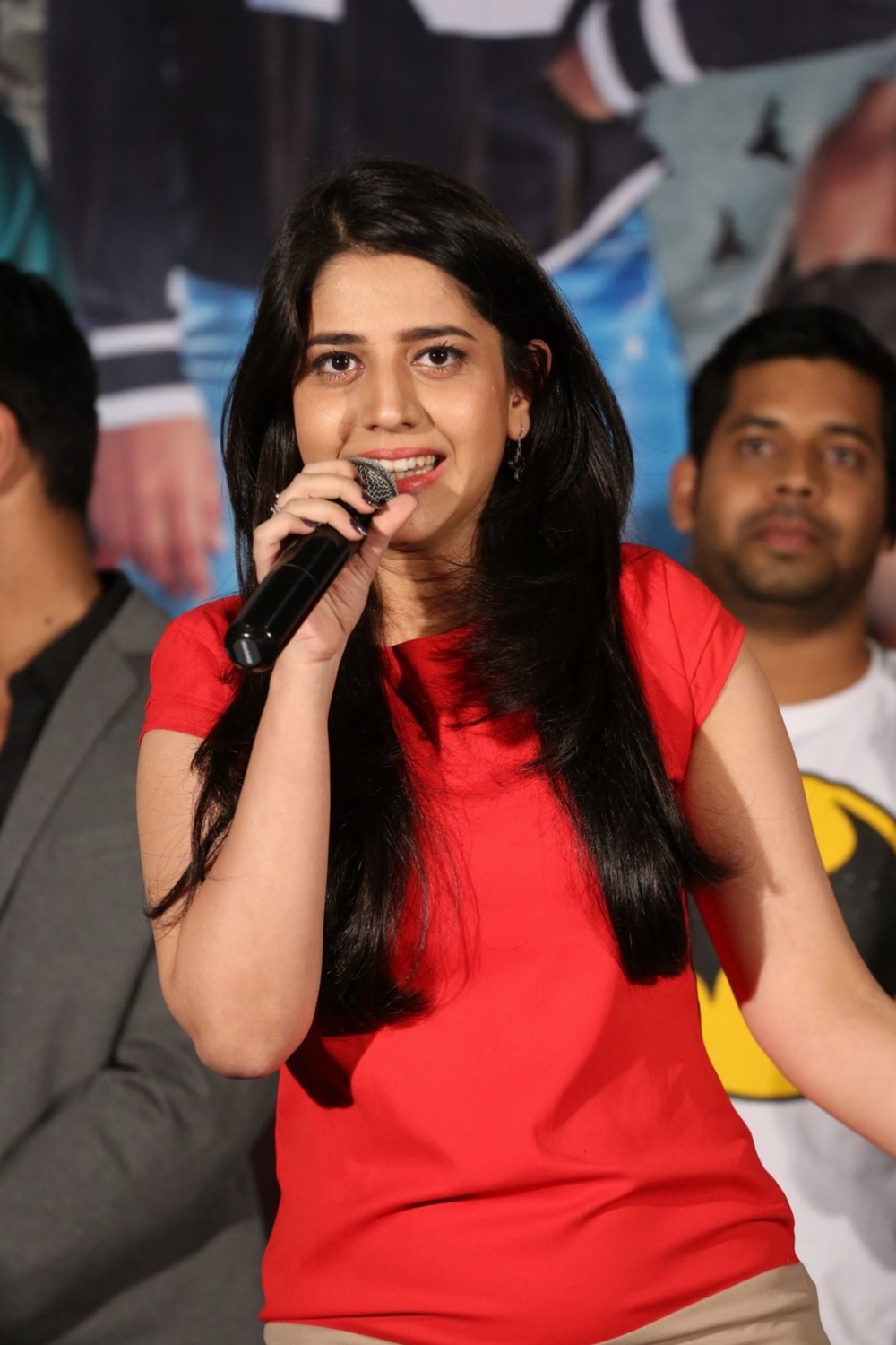 Simran Pareenja at Kirrak Party Teasing trailer launch. Kirrak Party Teasing trailer,Kirrak Party Teasing trailer launch,Kirrak Party Teasing,Nikhil,Samyuktha Hegde,Simran Pareenja