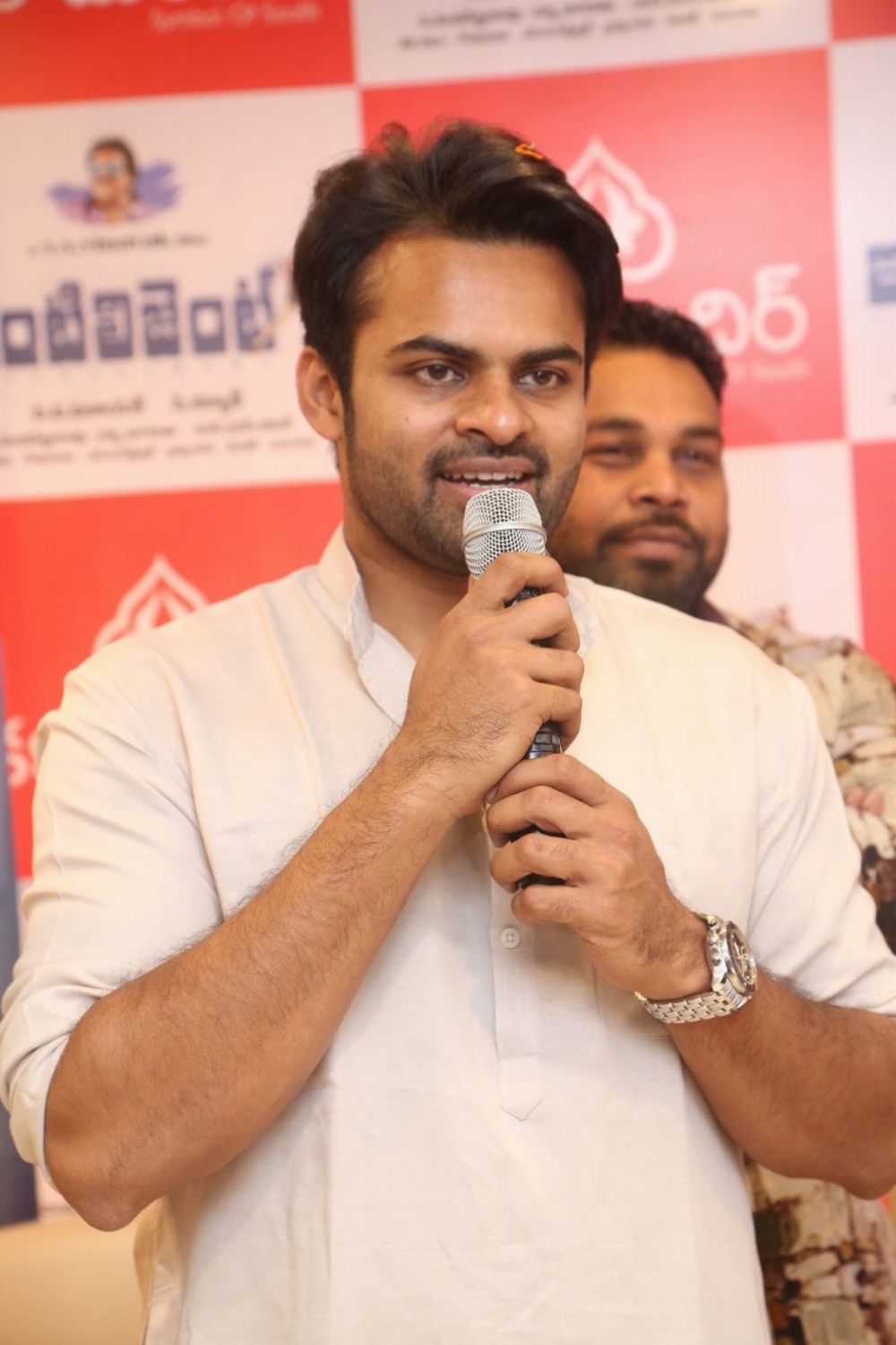 Sai Dharam Tej at Kala Kala Kalamandir song launch. Sai Dharam Tej,Lavanya Tripathi,VV Vinayak,Inttelligent,Inttelligent songs,Inttelligent movie songs,Kala Kala Kalamandir song launch,Kala Kala Kalamandir song,Kala Kala Kalamandir song launch pics,Kala Kala Kalamandir song launch images,Kala Kala Kalamand