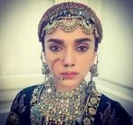 Actress Aditi Rao Hydari looks stunning as Alauddin Khalji wife Mehrunisa.