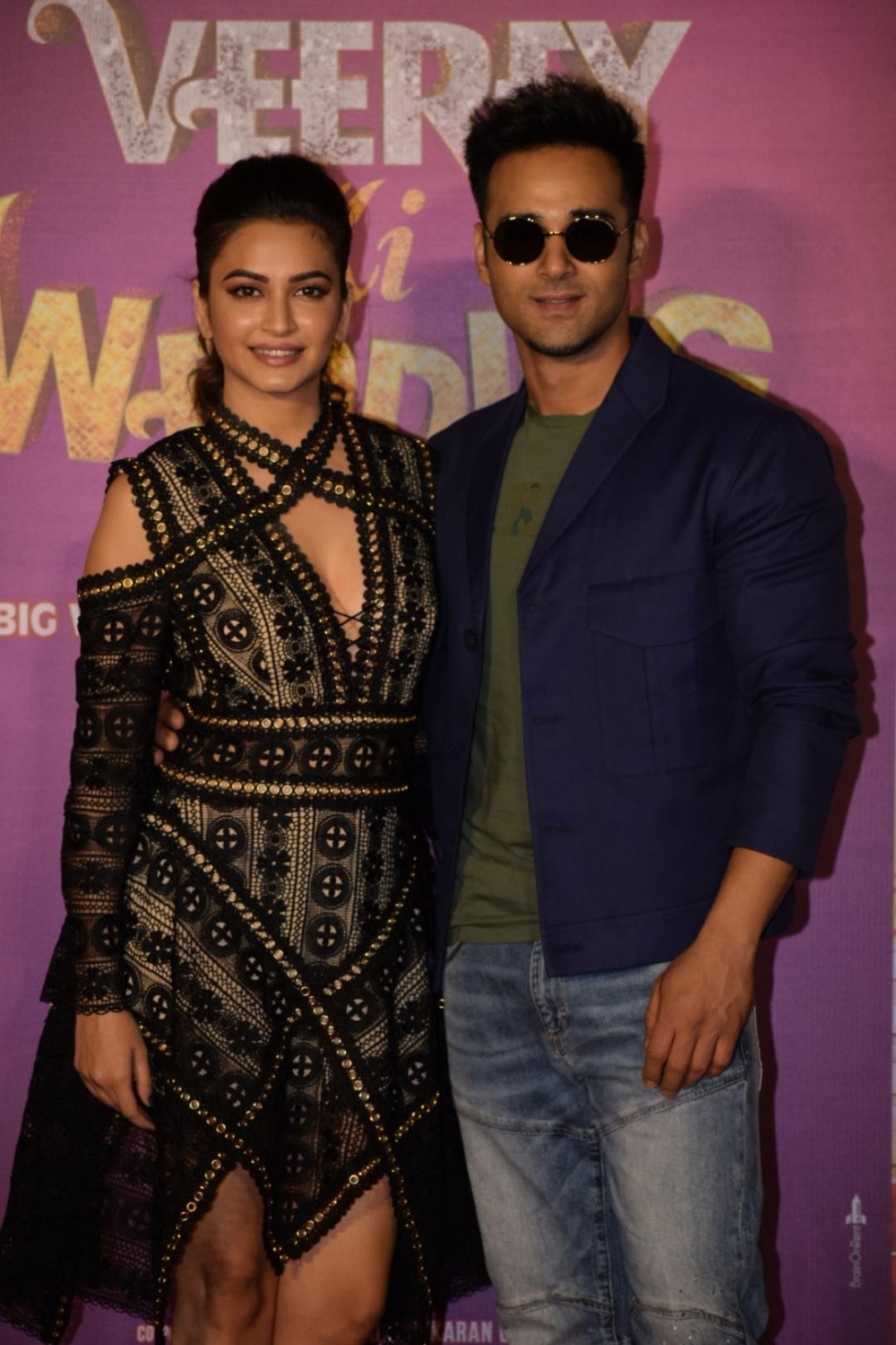 Actors Pulkit Samrat and Kriti Kharbanda at the trailer launch of their upcoming film "Veerey Ki Weeding" in Mumbai on Feb 1, 2018. Pulkit Samrat,Kriti Kharbanda,Veerey Ki Weeding,Veerey Ki Weeding trailer launch,Veerey Ki Weeding trailer,Veerey Ki Weeding trailer launch pics,Veerey Ki Weeding trailer launch images,Veerey Ki Weeding trailer launch stills,Veerey Ki Weeding trailer laun