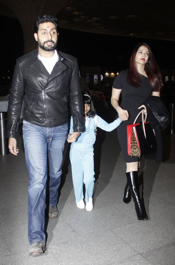 Actress Aishwarya Rai and Aaradhya leave for Australia to celebrate Abhishek Bachchan's birthday. Aishwarya Rai,Aaradhya,Aaradhya bachchan,Abhishek Bachchan,Abhishek Bachchan birthday,abhishek bachchan birthday celebration,abhishek bachchan birthday in australia