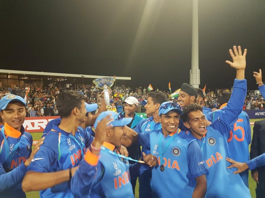 This is the second time that India have defeated Australia in the final. They had earlier defeated the boys from Down Under in the final of the 2012 edition. India beat Australia,India beat Australia by 8 wickets,India wins ICC U19 World Cup,ICC U19 World Cup,ICC U19 World Cup final