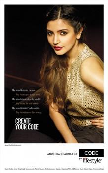 Anushka Sharma PhotoShoot For Brand Code by Lifestyle