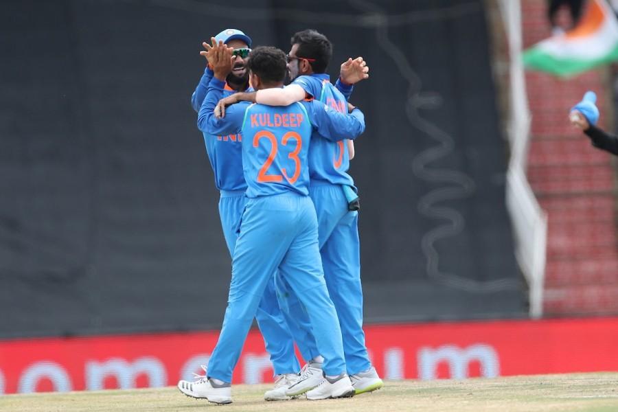 In reply, Kohli and Shikhar Dhawan added 93 runs between them as the visitors romped to victory with 177 balls still to go. Dhawan remained unbeaten on 51 runs off 56 balls while Kohli was not out on 46. Pacer Kagiso Rabada's dismissal of opener Rohit Sharma in the fourth over was the only success the South African bowlers managed on the day. India crush South Africa,India beats South Africa,India vs South Africa,india vs south africa 2018 series,Virat Kohli