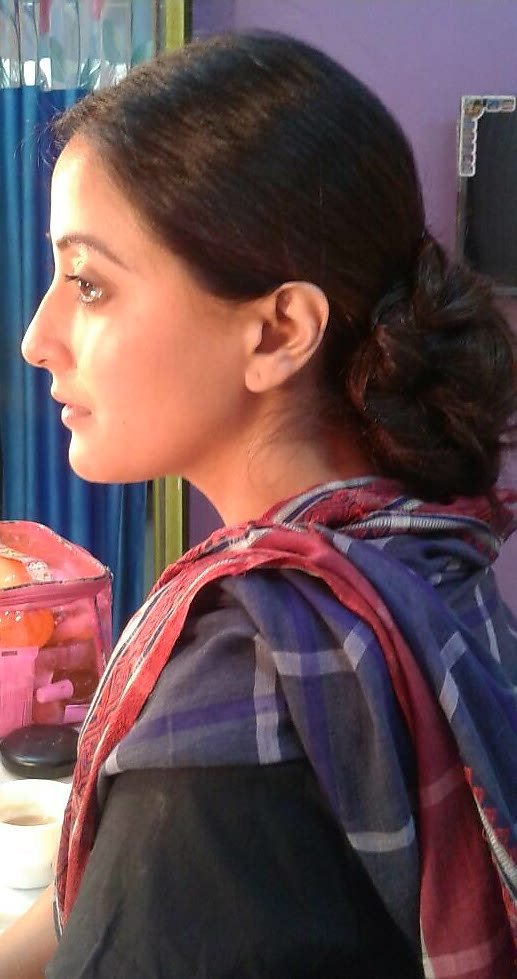 Actress Raima Sen took to micro-blogging site Twitter to reveal the first look of the film by tweeting: "#Sitara ...first look..shoot in Mekhliganj". Raima Sen,actress Raima Sen,Sitara,Sitara first look,Sitara first look poster,Sitara poster,Raima Sen in Sitara