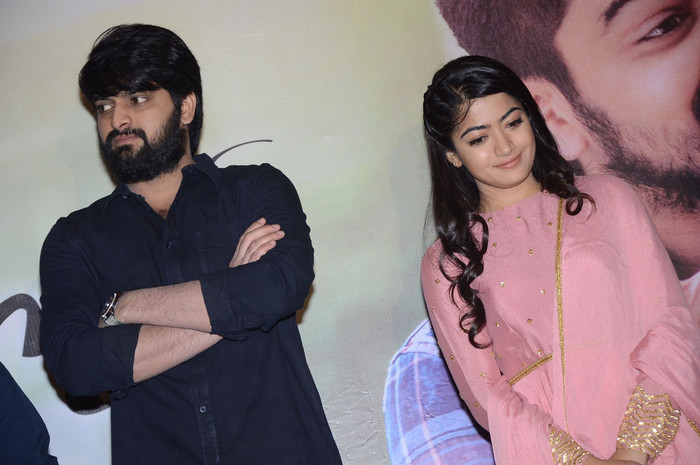 Actress Rashmika Mandanna at Chalo success meet. Naga Shourya,Rashmika Mandanna,Chalo,Chalo success meet,Chalo success meet pics,Chalo success meet images,Chalo success meet stills,Chalo success meet pictures,Chalo success meet photos
