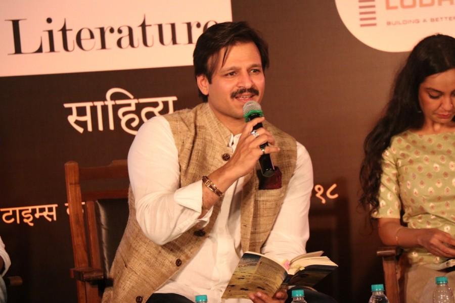 Vivek Oberoi at KGAF 2018. KGAF 2018,Vivek Oberoi,Neena Gupta,Amaan Ali,Ayaan Ali Bangesh,Ustad Amjad Ali Khan