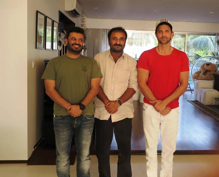 Anand Kumar also shared on social media his happiness on Super 30 commencing its shoot, he wrote, "There is a popular saying: “A thousand-mile journey begins with first step.” But I often tell my students that it is important to take the first step right before embarking on thousand-mile journey. Really, the way Super 30 film Director Vikas Bahl has Today started the shooting of the film in Varanasi, it is worth appreciating. Barely a few moments ago when Bahl sent me the snap of the first look of Hrithik Roshan before the start of shooting, I was truly amazed. It felt like reliving my student days walking several years behind. He said that the shooting was about to commence and he wanted my best blessings. I said how could I give my blessings, but my best wishes would always be there". Anand Kumar,Hrithik Roshan,actor Hrithik Roshan,Super 30,Super 30 first look,Super 30 first look poster,Super 30 poster