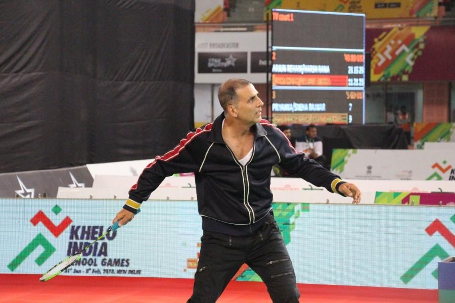 Akshay Kumar, while commenting on his association with the pioneering initiative, said, "I am delighted to see that for the first time ever, through the Khelo India School Games & the broadcast of it on the Star Sports network, young sporting talent is being recognized and rewarded instantly. But this is only the beginning and I hope that the Khelo India movement gets the right momentum through your support. So, come forward and support the Khelo India movement. Saath mein hai Hum, Khelo India!" PadMan actor Akshay Kumar,PadMan,Khelo India school games,khelo india school games 2018,Khelo India