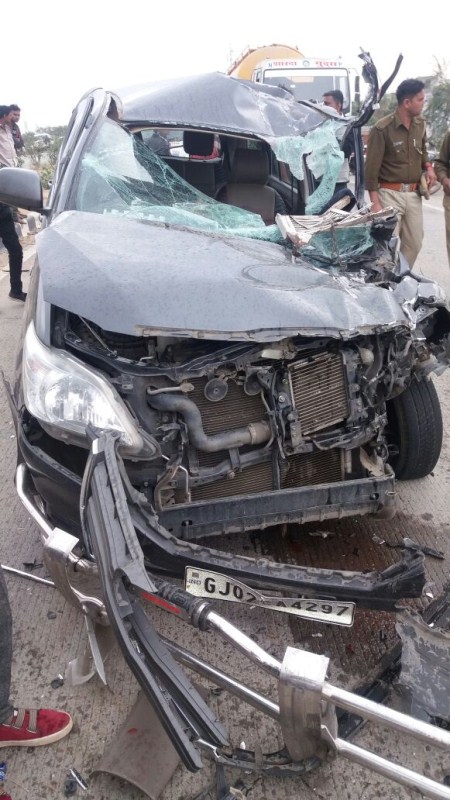 Besides the Prime Minister's wife and the female relative, a gunman, and a five-year-old child were also injured. Narendra Modi,Narendra Modi wife,Jashodaben,jashodaben modi wife,Jashodaben accident
