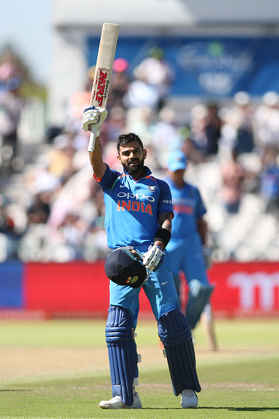 Continuing his glorious run in the tour, Kohli (160 not out off 159 balls; 4X12, 6X2), who slammed 112 and 46 not out in the first two ODIs, shouldered the Indian innings single-handedly to power his team to a huge total in anticipation that the visitors register a historic 3-0 lead on South African soil. Virat Kohli,Virat Kohli 34th ODI Ton,Virat Kohli 100,Virat Kohli centuries,India vs South Africa
