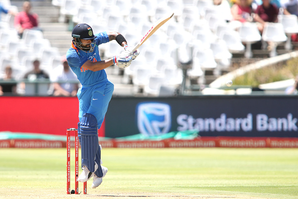 Put in to bat, India were immediately on the backfoot with opener Rohit Sharma (0) continuing his struggle at the top of the order, before Kohli and Dhawan joined forces to take the attack to the opposition. Virat Kohli,Virat Kohli 34th ODI Ton,Virat Kohli 100,Virat Kohli centuries,India vs South Africa