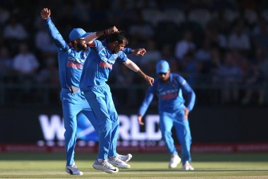 India dominated with both bat and ball to thrash South Africa by 124 runs in the third One-Day International (ODI) here on Wednesday. The Indians rode on skipper Virat Kohli's unbeaten 160 to post a total of 303/6 in their allotted 50 overs.