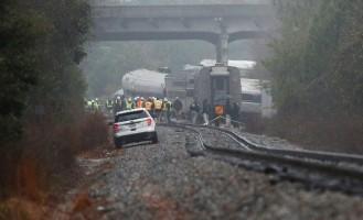 Amtrak passenger train,parked freight train,South Carolina,South Carolina train accident