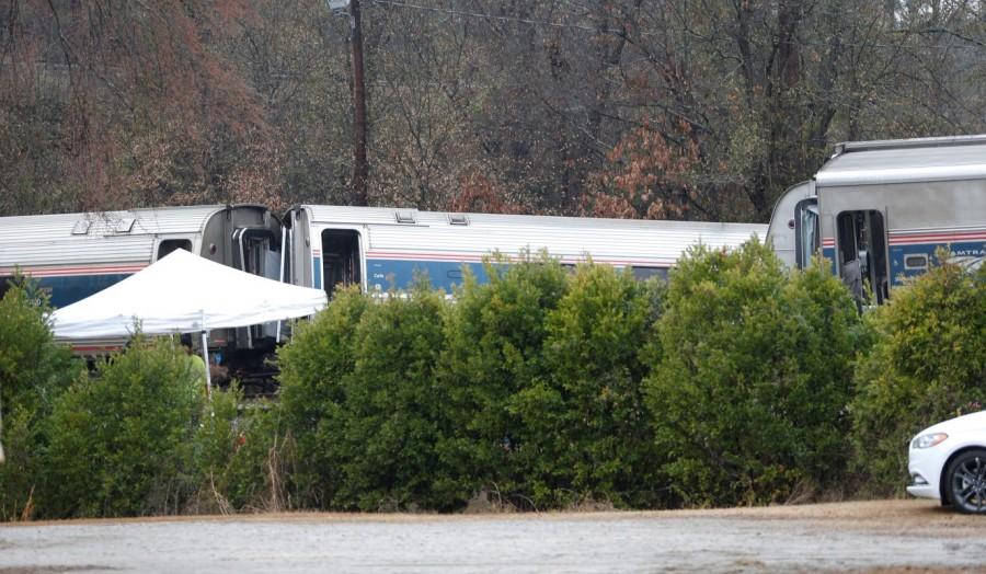 The injured were in hospitals as emergency responders and police were working on the scene. The National Transportation Safety Board said it has launched an investigation into the collusion. Amtrak passenger train,parked freight train,South Carolina,South Carolina train accident