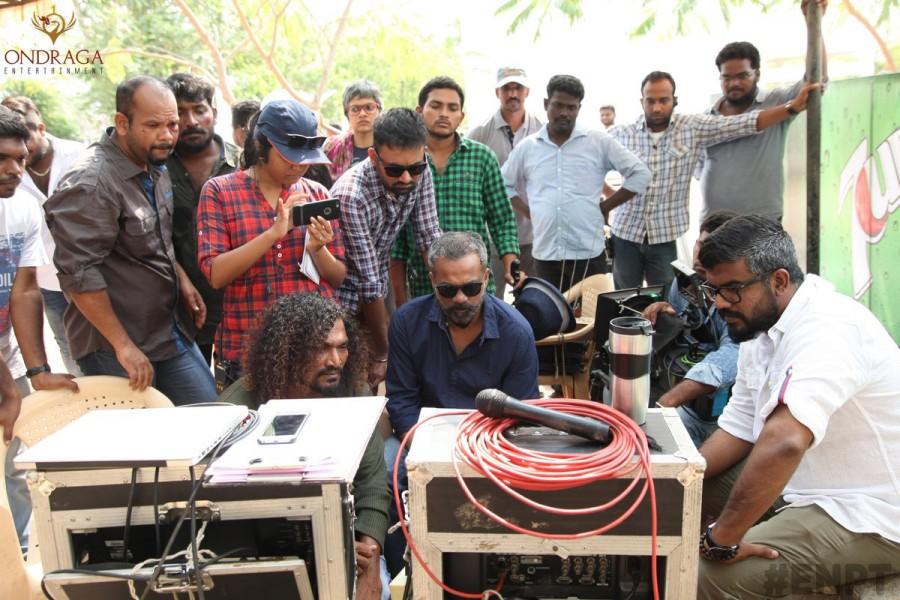 The project was officially launched on 14 March 2016 in Chennai. Dhanush,Megha Akash,Enai Noki Paayum Thota stills,Enai Noki Paayum Thota,Enai Noki Paayum Thota pics,Enai Noki Paayum Thota images,Enai Noki Paayum Thota photos,Enai Noki Paayum Thota pictures