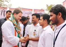Rahul Gandhi,Congress President Rahul Gandhi,Rahul Gandhi in Karnataka,Jana Aashirwada Yatre