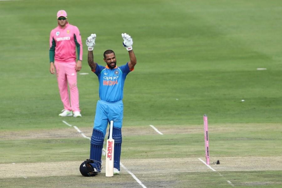 Earlier, Dhawan shared a 158-run second-wicket stand with Kohli after opener Rohit Sharma was dismissed early on. India were cruising at 197/2 in 34 overs when play was interrupted for nearly an hour due to lightning. After play resumed, India lost the plot and lost wickets regularly to what looked an under-par total. Before the interruption, however, Dhawan and Kohli, dominated the home bowlers and steered India to a position of strength. Kohli stamped his authority as he continued to punish the South African bowlers. For someone coming into the match with scores of 112, 46 not out, 160 not out, batting looked easy. He registered his 46th ODI fifty. India vs South Africa,India vs South Africa,4th ODI,India vs SA