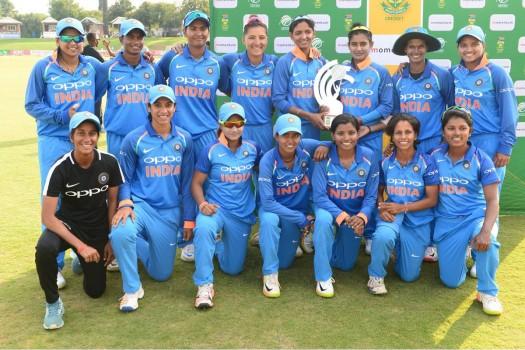 After opting to bat, India posted 240 in 50 overs, thanks to Deepti Sharma (79), Veda Krishnamurthy (56) and Shikha Pandey (31 not out). Both Deepti and Veda registered their respective eighth fifties in ODI cricket. In reply, South Africa rode on an 118-run third-wicket stand between Mignon du Preez (90 not out) and Laura Wolvaardt (59) to chase down the target with seven wickets and 0.4 overs to spare. Andrie Steyn contributed 30 runs.