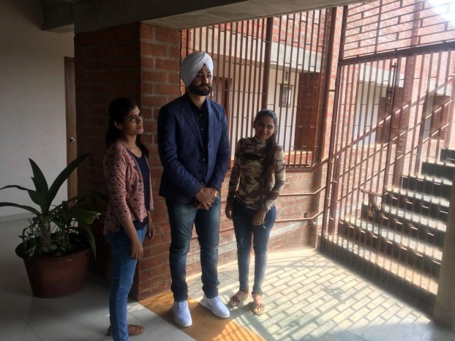 Sandeep Singh shared his life experiences at the talk, wherein the sports personality narrated his life struggles and his journey to be the Indian Hockey team captain. Soorma,Sandeep Singh,Diljit Dosanjh,Taapsee Pannu