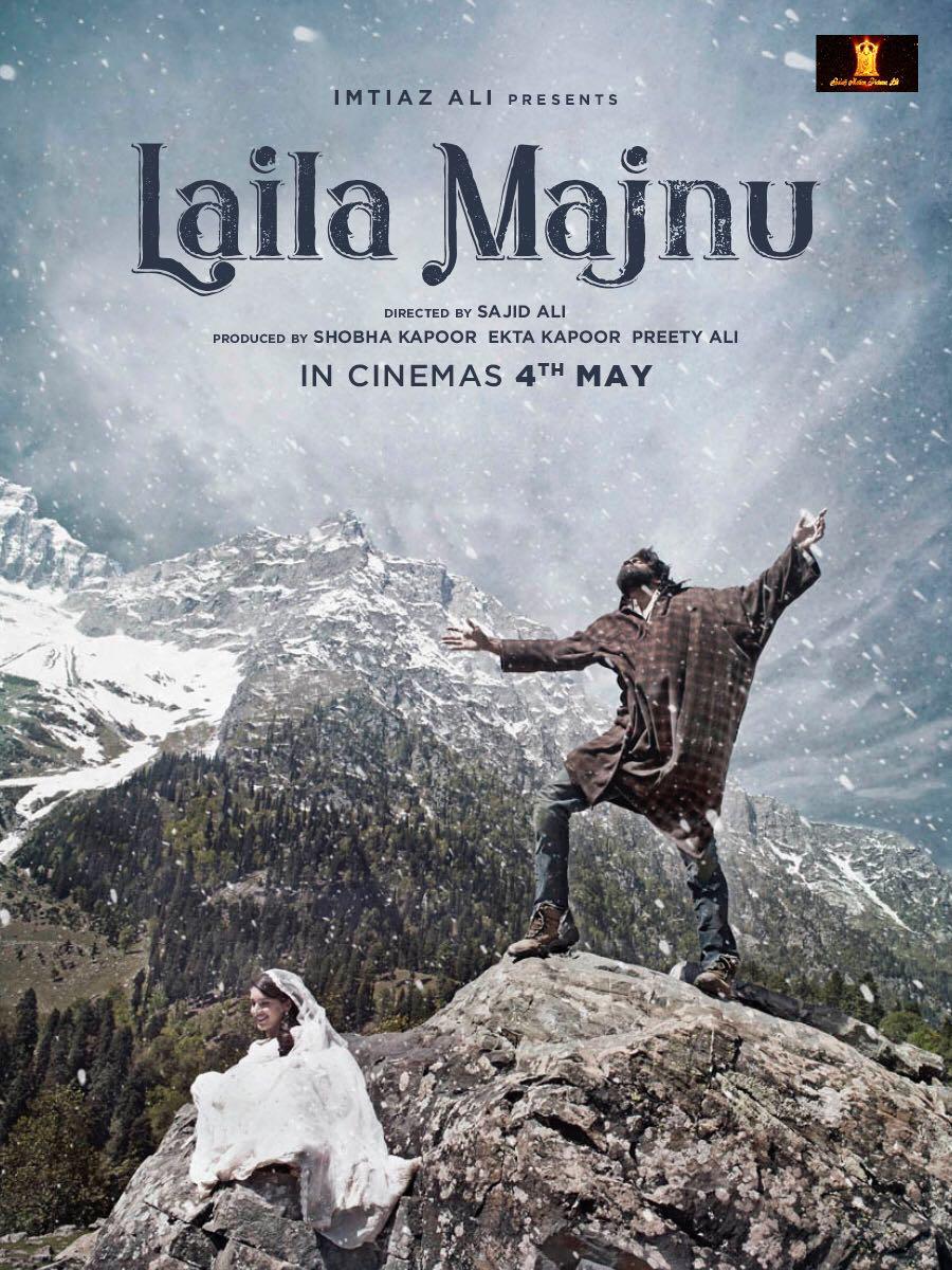 On the occasion of Valentine's Day, Ekta took to Twitter to share a photograph of herself along with Ali. She says she is excited to recreate the tale for a film, which will release on May 4. "Excited to recreate the epic love story, 'Laila Majnu' with master storyteller Imtiaz Ali. Balaji Motion Picture, Imtiaz Ali's 'Laila Majnu'. 'Laila Majnu' on May 4,"she tweeted. A tweet from Ekta's home production banner read: "Some love stories never die... They get retold by passionate storytellers. Presenting the teaser poster of Ekta Kapoor and Imtiaz Ali's 'Laila Majnu'. Releasing on May 4." Ekta Kapoor,Imtiaz Ali,Laila Majnu teaser poster,Laila Majnu poster,Laila Majnu teaser,bollywood movie