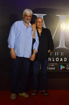 Joining him was a family friend Mahesh Bhatt who came in his support to encourage Vikram's new foray. The app was launched on the platform hosted by Brightcove, one of the pioneers of online video streaming and has been developed by Ecreeds.