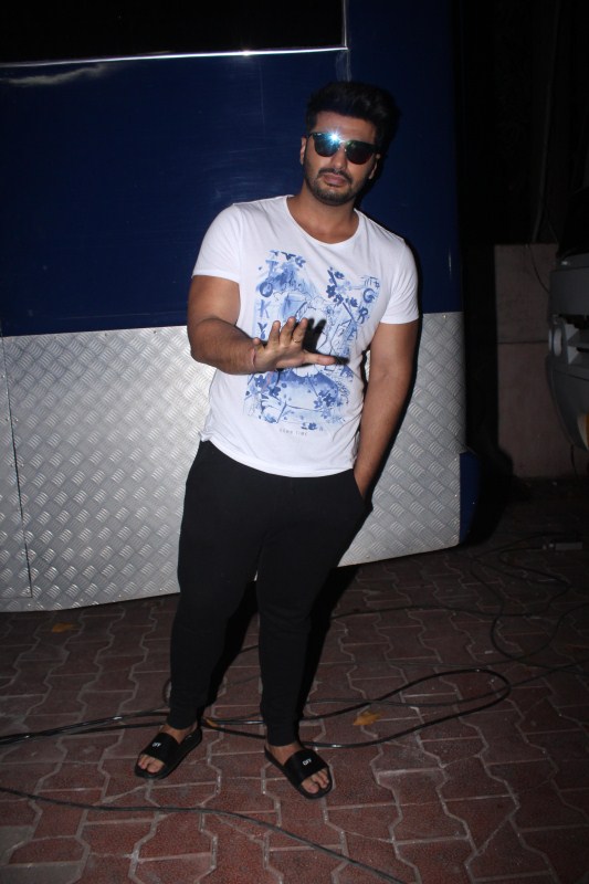 Arjun Kapoor spotted at Filmalaya Studio Pvt.Ltd. Namastey England,Namastey England actors,Arjun Kapoor and Parineeti Chopra,Arjun Kapoor,Parineeti Chopra,Filmalaya Studio