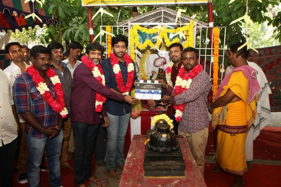 Vikram Prabhu,Mohan Raja,Asura Guru movie pooja,Asura Guru movie launch,Asura Guru pooja,Asura Guru launch,new tamil movie,new tamil movie launch,Rajdeep,Jagan,Kabilan Vairamuthu