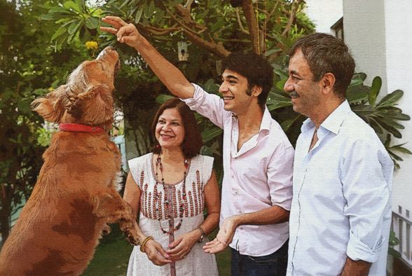 Manjeet Lamba shares, "The book is about my dog Buddy and it’s called, ‘How to be Human….Life Lessons from Buddy Hirani’. Every chapter takes inspiration from Buddy and what he teaches me about life. So I guess, there was a writer deep inside me and Buddy dug it out. A big hug to Buddy,” Manjeet Hirani,How To Be Human - Life Lessons by Buddy Hirani,How To Be Human - Life Lessons by Buddy Hirani book,Manjeet Hirani pics,Manjeet Hirani wallpaper