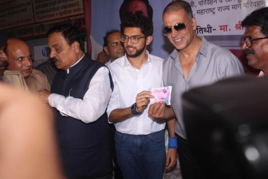 National Award-winning actor Akshay Kumar has installed a sanitary pad vending machine in Mumbai Central ST Bus Depot and hopes to put several across India.