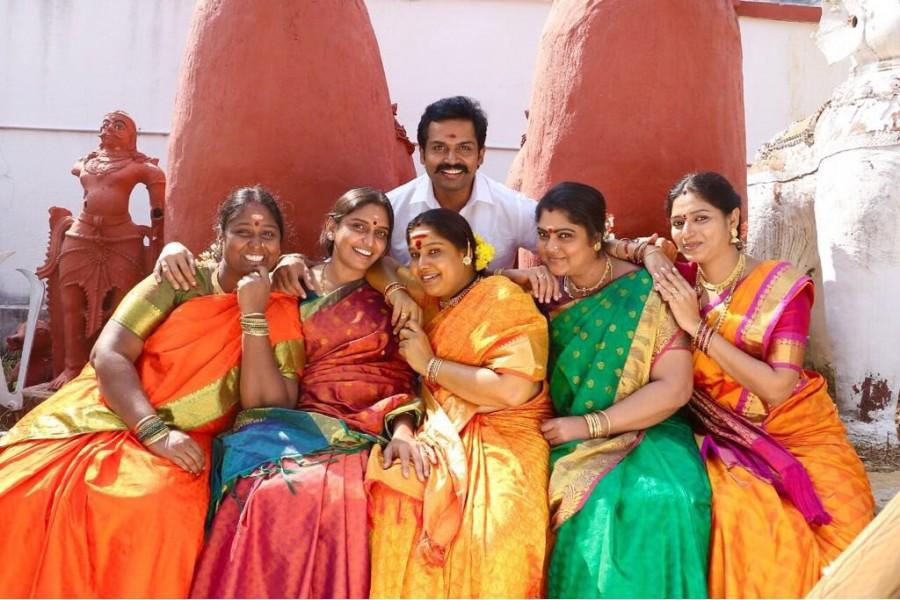 Starring Karthi and Sayyeshaa in the lead role, while Priya Bhavani Shankar, Arthana Binu, Sathyaraj, Bhanupriya appears in the supporting role. Karthi,Sayyeshaa,Karthi and Sayyeshaa,Chinna Babu,telugu movie Chinna Babu,Chinna Babu movie pics,Chinna Babu movie images,Telugu movie,Suriya,telugu movie stills