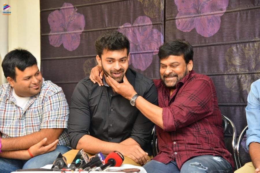 Chiranjeevi felicitates Varun Tej and Tholi Prema movie team - Photos