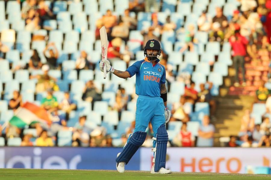 Rohit Sharma (15) and Shikhar Dhawan (18) started the proceeding on a steady note but in the fourth over, pacer Lungi Ngidi dismissed the former with wicket-keeper Heinrich Klaasen taking a brilliant catch to make it 19/1. Dhawan and incoming batsmen Kohli, then played sensibly and forged a crucial 61-run partnership for the second wicket. But just when things seemed good in the middle for the visitors, Ngidi once again came into the picture and provided a much-needed breakthrough. Virat Kohli,India beats South Africa,India vs South Africa,skipper Virat Kohli