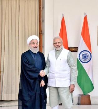 Prime Minister Narendra Modi on Saturday discussed bilateral cooperation across a range of areas and regional issues during a meeting with Iran President Hassan Rouhani here. Modi welcomed Rouhani at the Hyderabad House here ahead of delegation-level talks between the two sides.