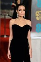 Angelina Jolie,Jennifer Lawrence,Angelina Jolie in Black dress,Jennifer Lawrence in black dress,Jennifer Lawrence at BAFTA 2018,Angelina Jolie at BAFTA 2018,BAFTA 2018,celebs at BAFTA 2018