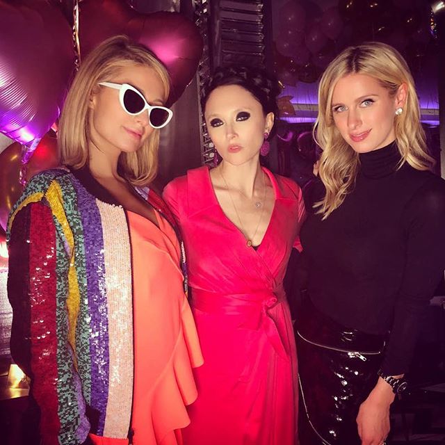 Socialite Paris Hilton celebrated her 37th birthday at a party in Manhattan with family, including sister Nicky Hilton Rothschild and aunt Kyle Richards, and friends like Paris Jackson. Paris hilton,paris hilton jackson,paris hilton paris jackson,paris hilton birthday,paris hilton age,paris hilton chris zylka,Nicky Hilton Rothschild,Kyle Richards,Paris Jackson