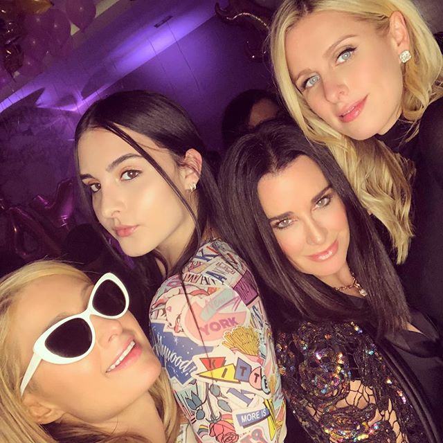 Hilton posted photographs and videos from her bash, including a selfie of her and the 19-year-old model on Instagram, reports eonline.com. Paris hilton,paris hilton jackson,paris hilton paris jackson,paris hilton birthday,paris hilton age,paris hilton chris zylka,Nicky Hilton Rothschild,Kyle Richards,Paris Jackson