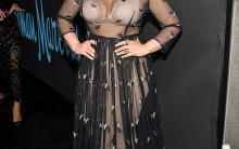 American-Dominican actress Dascha Polanco sizzles in see-through gown at NBA All-Star celebration in LA.