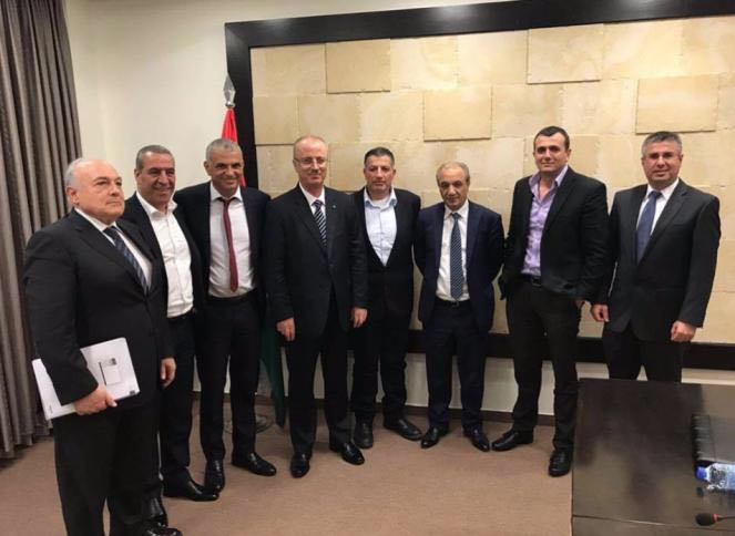 The rare meeting was attended also by the Israeli Coordinator of Government Activities in the Territories (COGAT) Major General Yoav Mordechai, and Deputy Finance Minister Itzik Cohen, Xinhua reported. The meeting was focused on security and financial issues, including the activity of Palestinian banks, building new industrial zones in the Israeli-occupied West Bank, and creating new jobs in the unemployment-stricken area. Israeli minister Moshe Kahlon,Moshe Kahlon,Palestinian PM Rami Hamdallah,Rami Hamdallah,Palestinian Prime Minister Rami Hamdallah