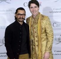 Canadian Prime Minister,Justin Trudeau,Justin Trudeau in India,Shah Rukh,Aamir Khan,R. Madhavan,Justin Trudeau meets Shah Rukh Khan,Justin Trudeau meets Aamir Khan